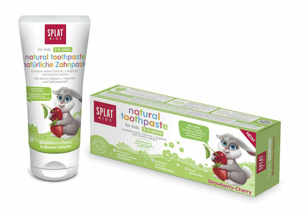 SPLAT Kids dět.zub.pasta 2-6let 50ml Jahoda-Třešeň porovnat ceny