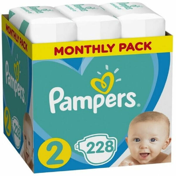 PAMPERS Baby Monthy Box 3x76 ks ( 4 - 8 kg ) porovnat ceny