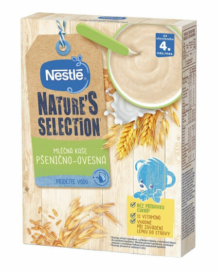 Nestlé Nature’s Selection Mléčná kaše Pšenično-ovesná 250g porovnat ceny