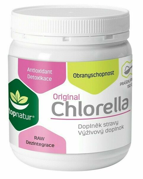 Topnatur Chlorella v prášku 150g porovnat ceny