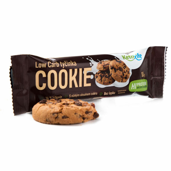 KETOLIFE Low carb tyčinka cookie 55 g porovnat ceny