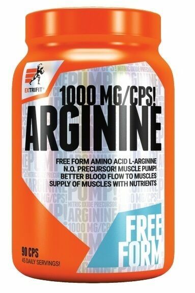 Extrifit  Arginine 1000mg 90 kapslí porovnat ceny