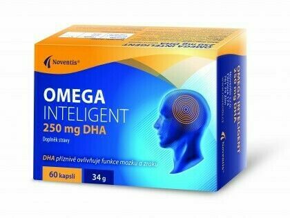 Omega Inteligent 250 mg DHA 60 kapslí porovnat ceny