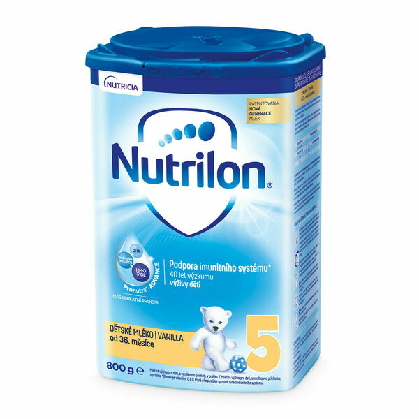 Nutrilon 5 Vanilka 800g porovnat ceny