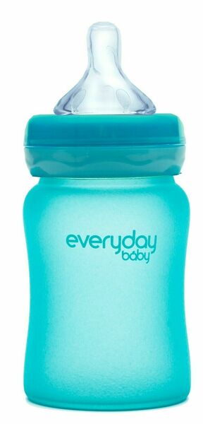 Everyday Baby  Láhev sklo, senzor, 150ml turquoise porovnat ceny