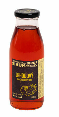 Hradecké delikatesy Jahodový sirup 500ml porovnat ceny