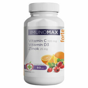 Medikapharm, s.r.o.  Imunomax FORTE vitamín C + D + Zinek 60 kapslí porovnat ceny