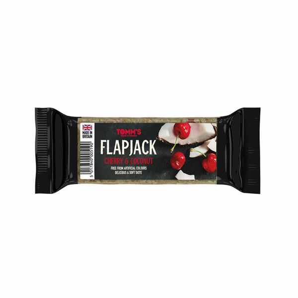 TOMMS Flapjack ovesná tyčinka třešně a kokos 100 g porovnat ceny