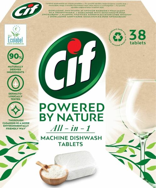 Cif All in 1 Nature Tablety do myčky nádobí 38ks porovnat ceny