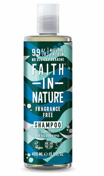 Faith in Nature Šampon bez vůně hypoalergenní 400 ml porovnat ceny