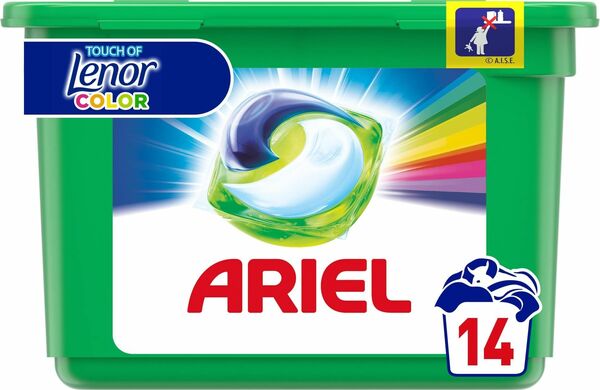 Ariel gelové kapsle Touch of Lenor 14ks porovnat ceny