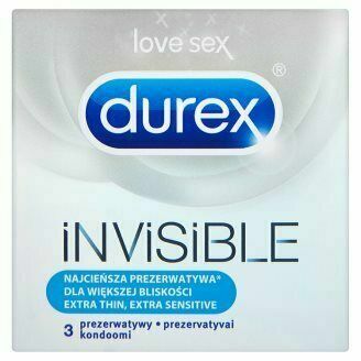 DUREX Invisible Extra Sensitive 3ks porovnat ceny