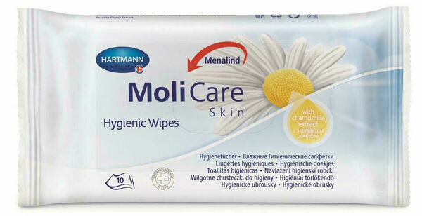 MoliCare Skin Hygienické ubrousky 10ks porovnat ceny