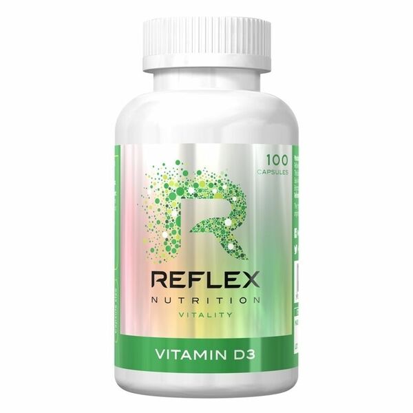 Reflex Nutrition  Vitamin D3 100 kapslí porovnat ceny