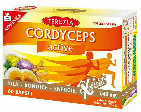 Terezia CORDYCEPS active 60 kapslí porovnat ceny