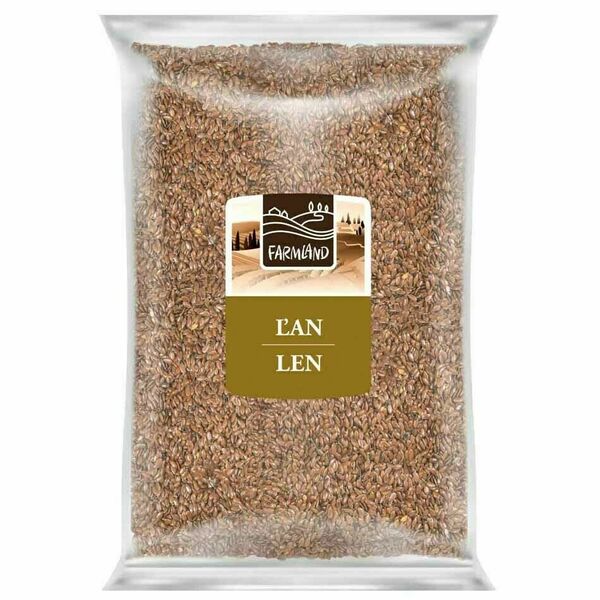 Farmland Len hnědý 1000g porovnat ceny