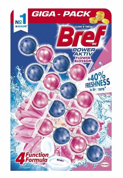 Bref Power Aktiv WC Blok Flower Blossom 4x50g porovnat ceny