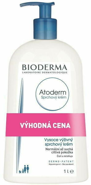 BIODERMA Atoderm Sprchový krém 1l porovnat ceny