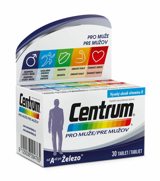 Centrum Pro muže 30 tablet porovnat ceny