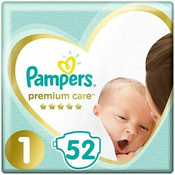 Pampers Premium Care Newborn 1 (2-5 kg) 52 ks porovnat ceny
