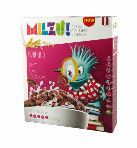 Milzu! Cereální kroužky s kakaem 200g porovnat ceny