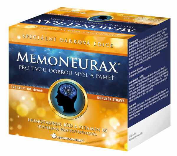Neuraxpharm  MemoNEURAX dárkové balení 120 tablet porovnat ceny