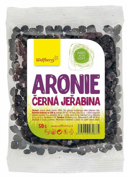 Wolfberry Aronie 50g porovnat ceny