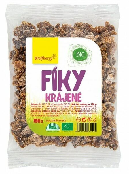 Wolfberry Fíky krájené BIO 100g porovnat ceny