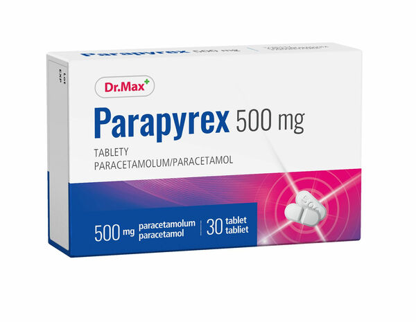 Dr.Max Parapyrex 500 mg 30 tablet porovnat ceny