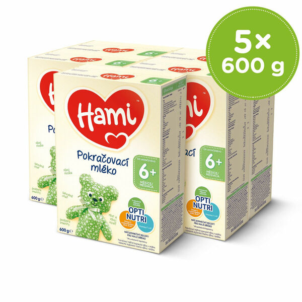 Hami 6+ 5x600 g porovnat ceny