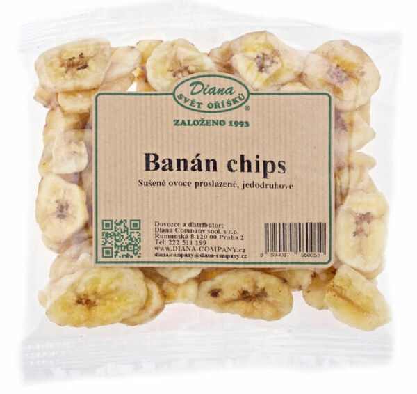 Diana Company Banán chips 100g porovnat ceny