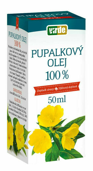 Virde Pupalkový olej 100% 50ml porovnat ceny
