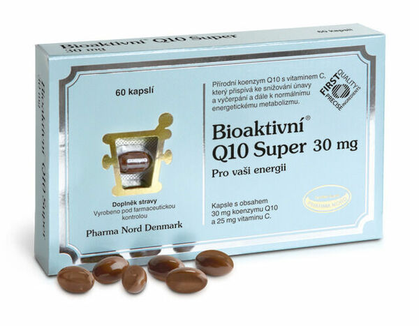 Bioaktivní Q10 Super 30mg 60 kapslí porovnat ceny