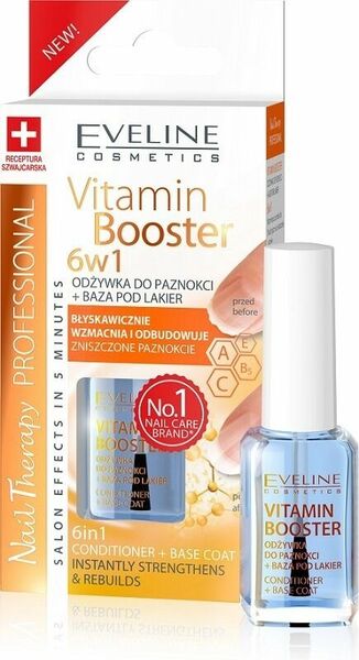 Eveline Cosmetics  EVELINE SPA Nail Vitamin Booster 6v1 12ml porovnat ceny