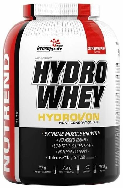 Nutrend  HYDRO WHEY, 1600 g, jahoda porovnat ceny