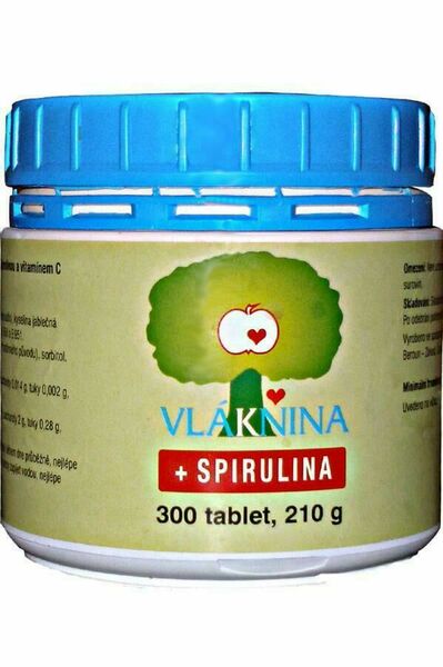 SunPharm  Vláknina+Spirulina tablety 300 Bolid porovnat ceny