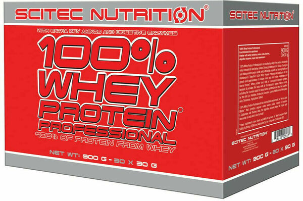SciTec Nutrition 100% Whey Protein Professional mix 30x30g porovnat ceny