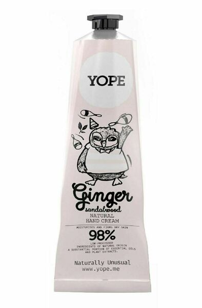 Yope Přírodní krém na ruce Ginger & Sandalwood 100ml porovnat ceny