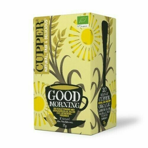 Cupper BIO čaj Good Morning 20 n.s. porovnat ceny