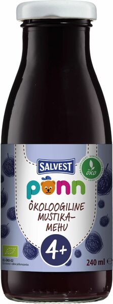 Salvest Põnn BIO Borůvková šťáva s dužinou 240ml porovnat ceny