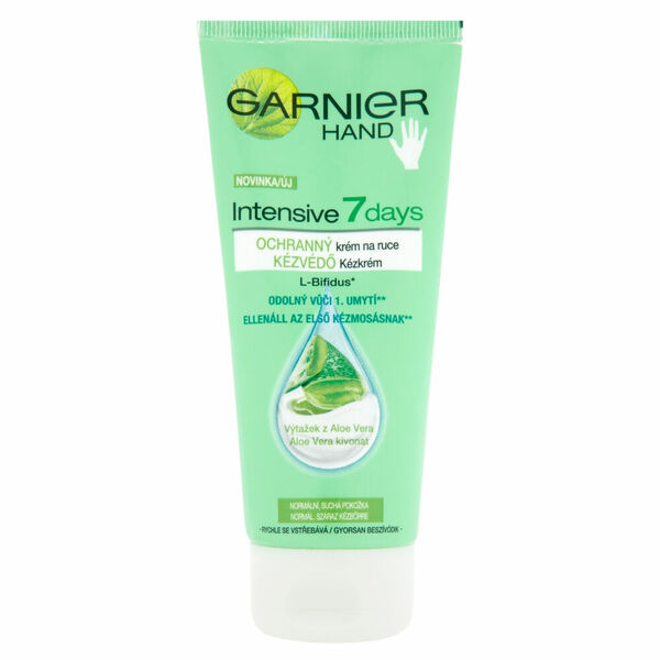 GARNIER Hand Intensive 7 Days Ochranný krém na ruce Aloe Vera pro normální pokožku 100 ml porovnat ceny
