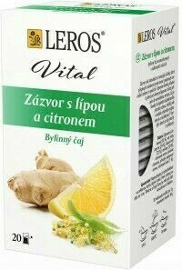 LEROS VITAL Zázvor s lípou a citronem 20x2g porovnat ceny