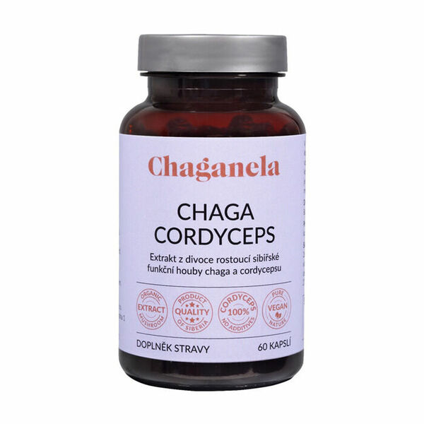 Chaganela Extrakt z cordycepsu 60 kapslí porovnat ceny