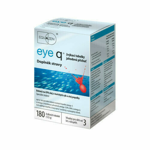 eye q žvýkací tob.180 jahodová příchuť porovnat ceny