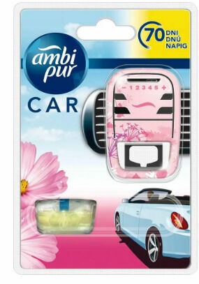 Ambi Pur  AmbiPur Car strojek + Flowers & Spring 7ml porovnat ceny