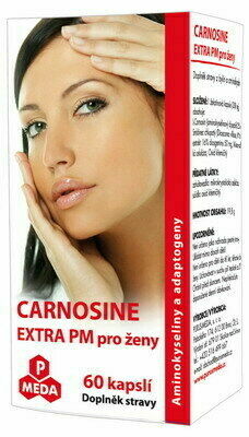 PMeda  Carnosine Extra PM pro ženy 60 kapslí porovnat ceny