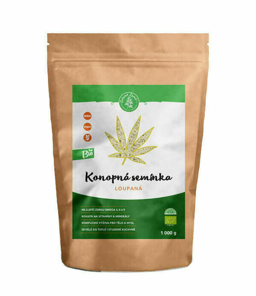 Zelená Země Konopné semínko loupané BIO 500g porovnat ceny