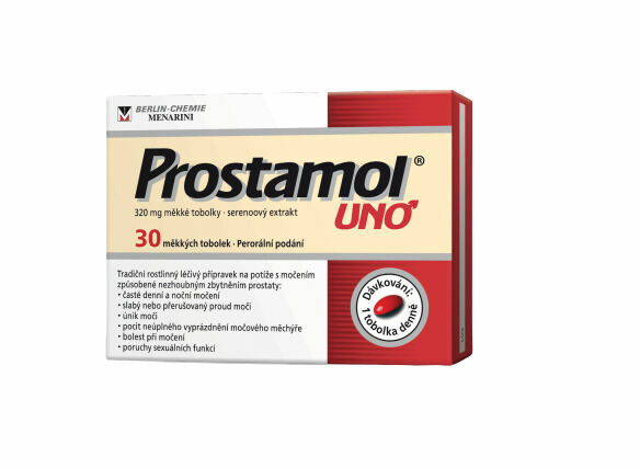 Prostamol Uno 320mg 30 měkkých tobolek porovnat ceny