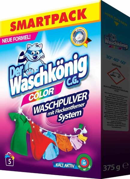 Der Waschkönig Color prací prášek BOX (5 dávek) 375g porovnat ceny