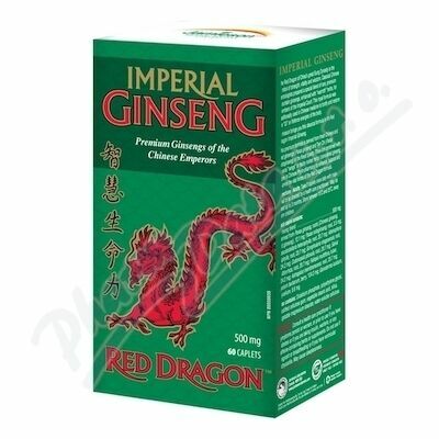 Jamieson Císařský ženšen Red Dragon 500mg 60 tablet porovnat ceny